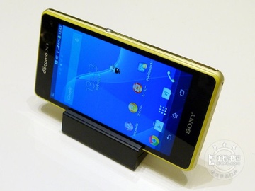 黃色索尼xperia z1 mini手機整體外觀圖片大全_索尼xperia z1 mini