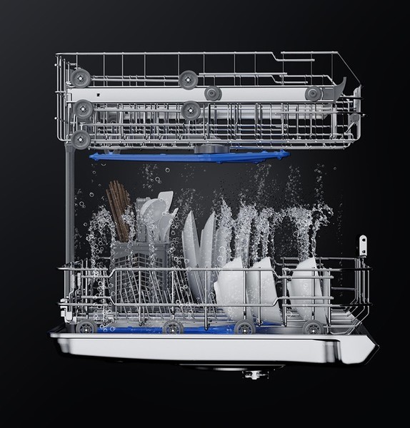 老板洗碗机13套智能嵌入式全自动家用WB792X