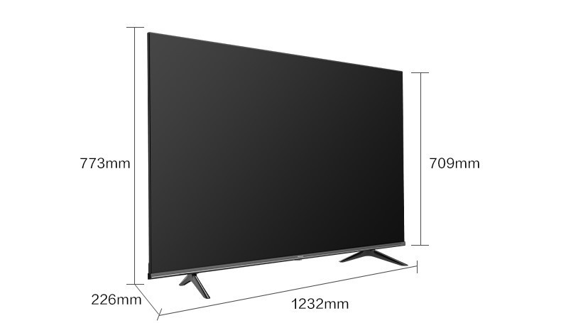 海信55E3F 55英寸4K智慧全面屏电视机